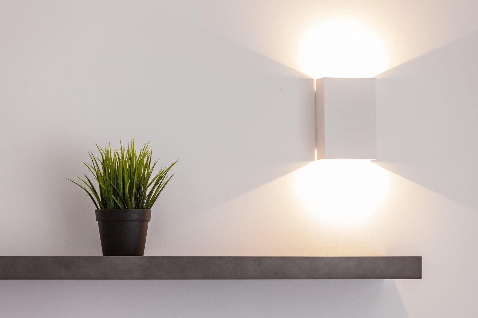 Wandverlichting in de woonkamer
